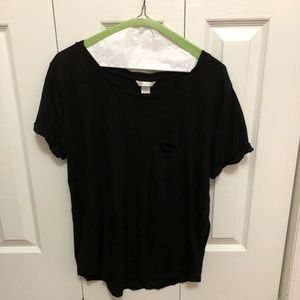 Black H&M basic tee
